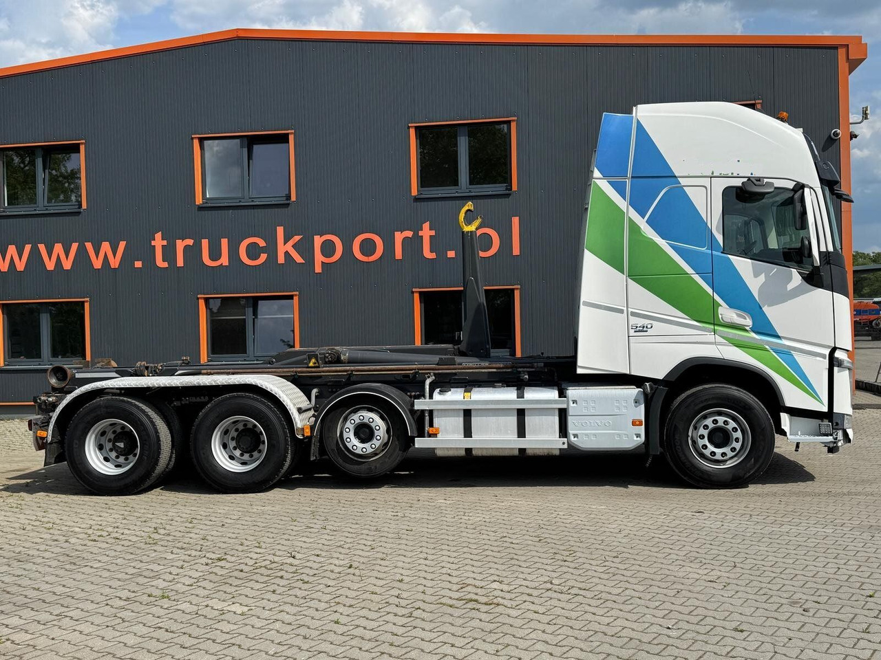 Volvo FH 540 8x4 Abrollkipper MEILLER RK 26.67 - 후크 리프트 트럭 : 사진 4 Volvo FH 540 8x4 Abrollkipper MEILLER RK 26.67 - 후크 리프트 트럭 : 사진 4