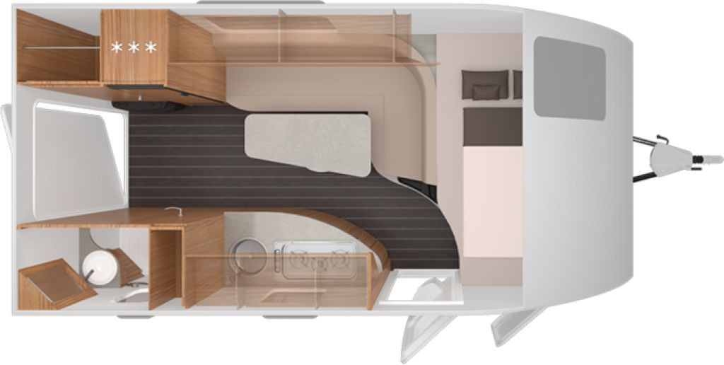 Knaus Sport&Fun 480 QL Black Selection Dachklima - 캐러밴 : 사진 2 Knaus Sport&Fun 480 QL Black Selection Dachklima - 캐러밴 : 사진 2