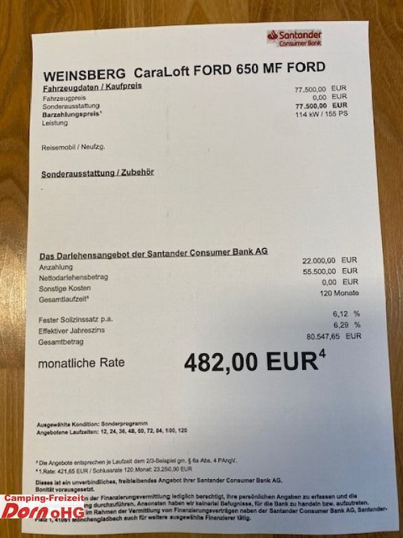 Weinsberg CaraLoft 650 MF Automatikgetriebe Weinsberg CaraLoft 650 MF Automatikgetriebe - 세미 통합 모터홈 : 사진 3 Weinsberg CaraLoft 650 MF Automatikgetriebe Weinsberg CaraLoft 650 MF Automatikgetriebe - 세미 통합 모터홈 : 사진 3
