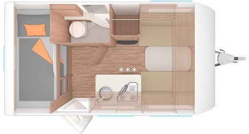 Weinsberg CaraOne 400 LK Auflastung 1200 kg - 캐러밴 : 사진 2 Weinsberg CaraOne 400 LK Auflastung 1200 kg - 캐러밴 : 사진 2