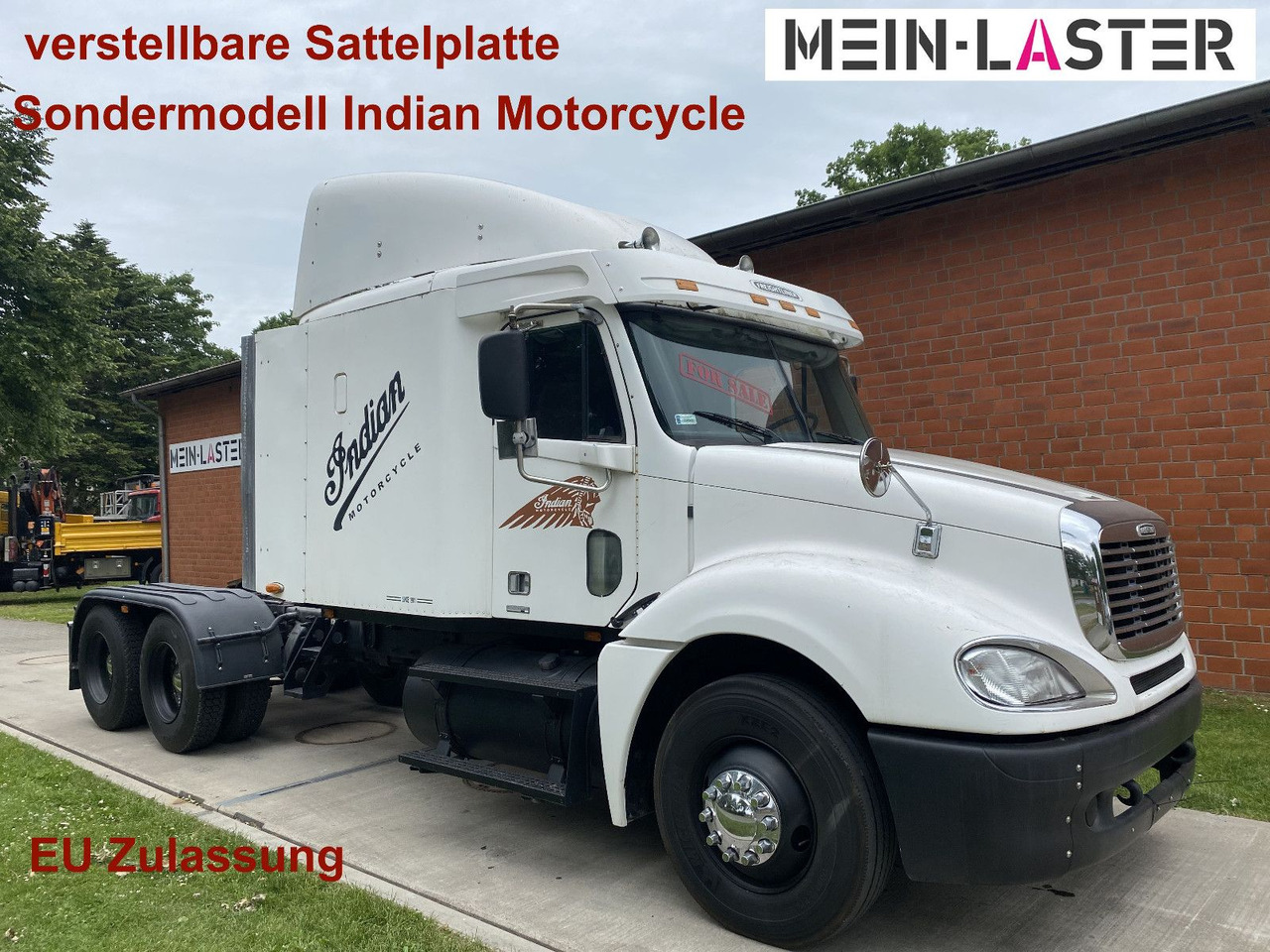 Freightliner Indian Motorcycle verst. Sattelplatte EU Zulassu - 트랙터 유닛 : 사진 1 Freightliner Indian Motorcycle verst. Sattelplatte EU Zulassu - 트랙터 유닛 : 사진 1