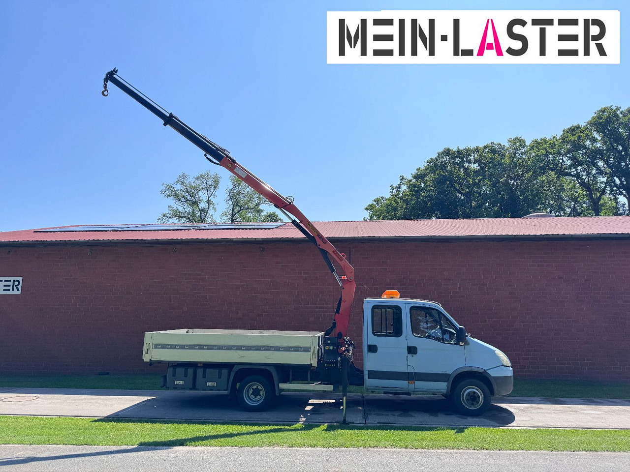 Iveco 65C180 3.0d Palfinger PK 6500 7 Sitzer NL 2300kg - 플랫베드 밴, 콤비 밴 : 사진 3 Iveco 65C180 3.0d Palfinger PK 6500 7 Sitzer NL 2300kg - 플랫베드 밴, 콤비 밴 : 사진 3