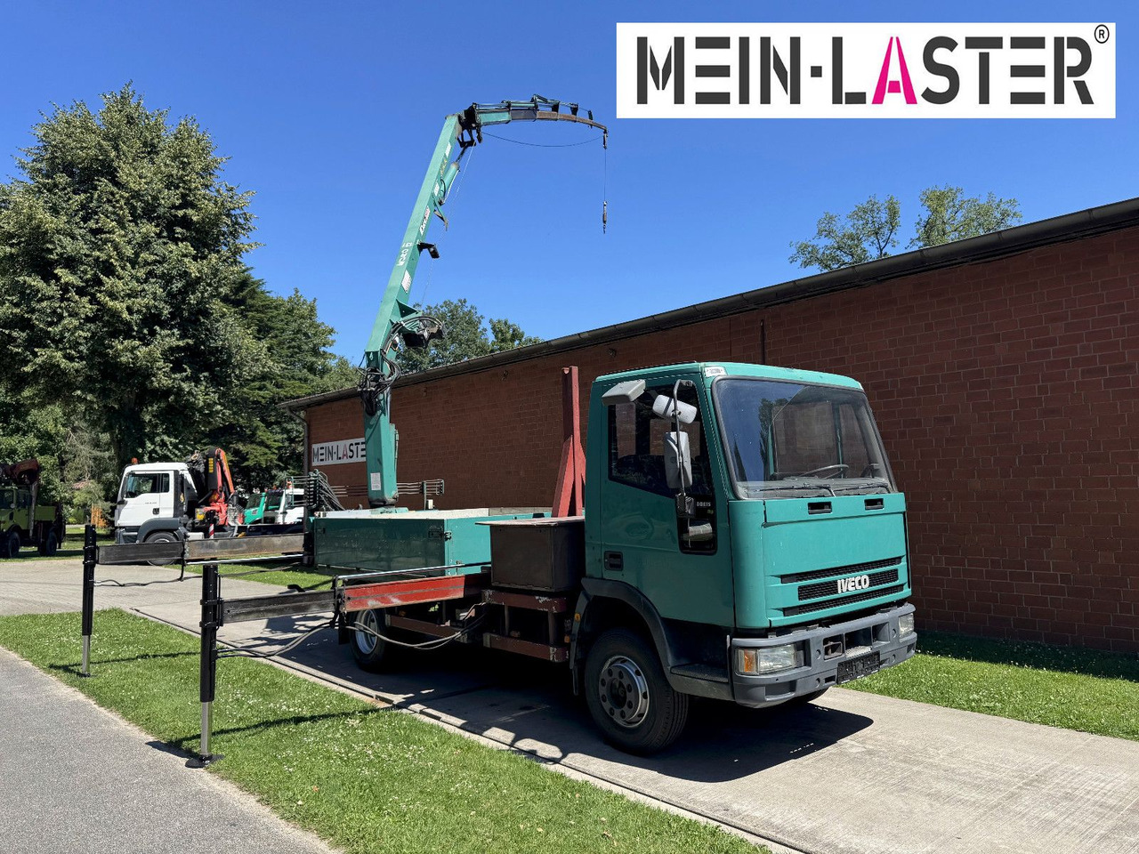 Iveco ML 80 E 15 Tirre 131 22.7 m Funk + Seilwinde - 크레인 트럭 : 사진 2 Iveco ML 80 E 15 Tirre 131 22.7 m Funk + Seilwinde - 크레인 트럭 : 사진 2