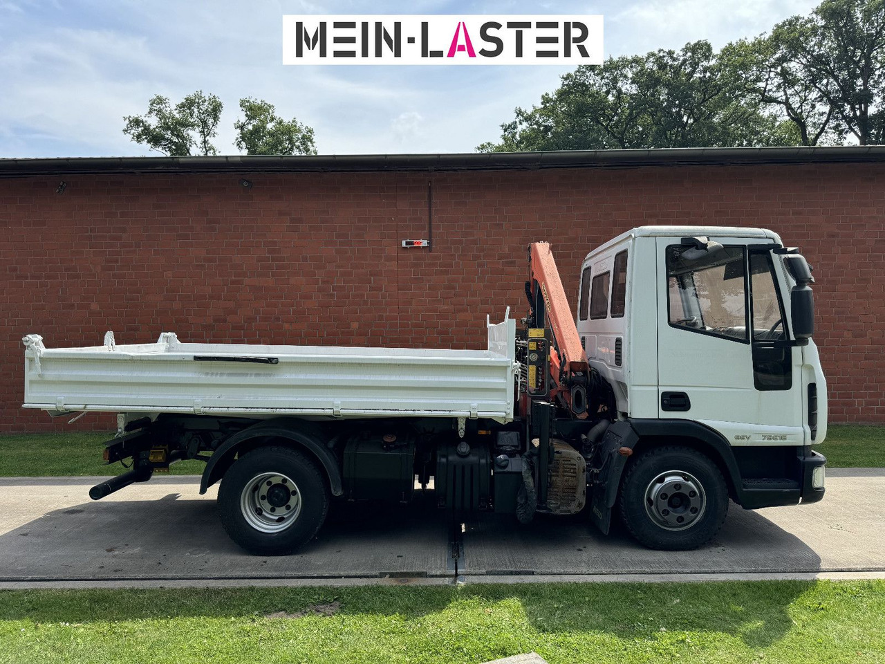 Iveco ML75E16 3 S-Kipper Kran PK 9,4m-550 kg Greifer - 덤프 밴 : 사진 5 Iveco ML75E16 3 S-Kipper Kran PK 9,4m-550 kg Greifer - 덤프 밴 : 사진 5