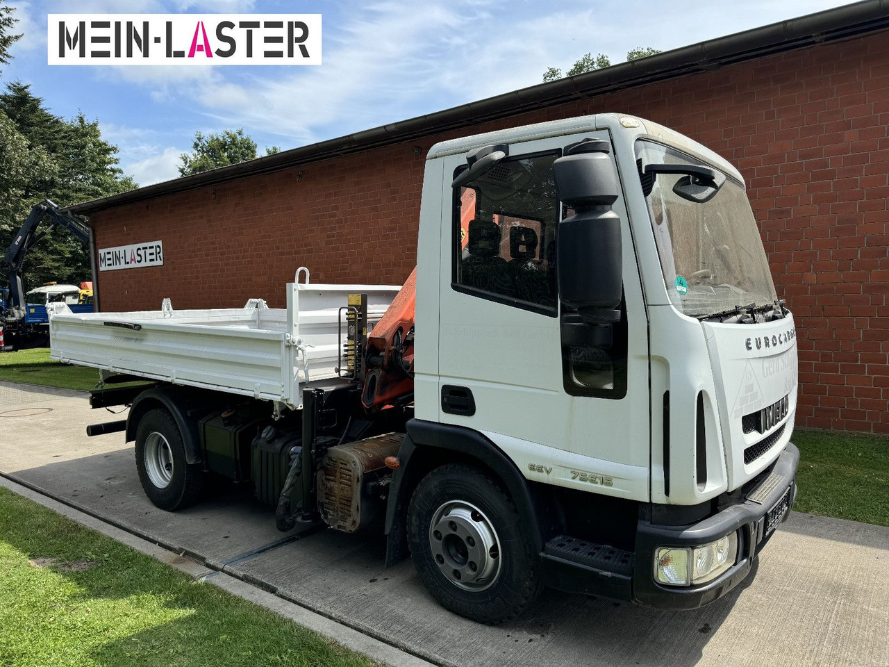 Iveco ML75E16 3 S-Kipper Kran PK 9,4m-550 kg Greifer - 덤프 밴 : 사진 4 Iveco ML75E16 3 S-Kipper Kran PK 9,4m-550 kg Greifer - 덤프 밴 : 사진 4