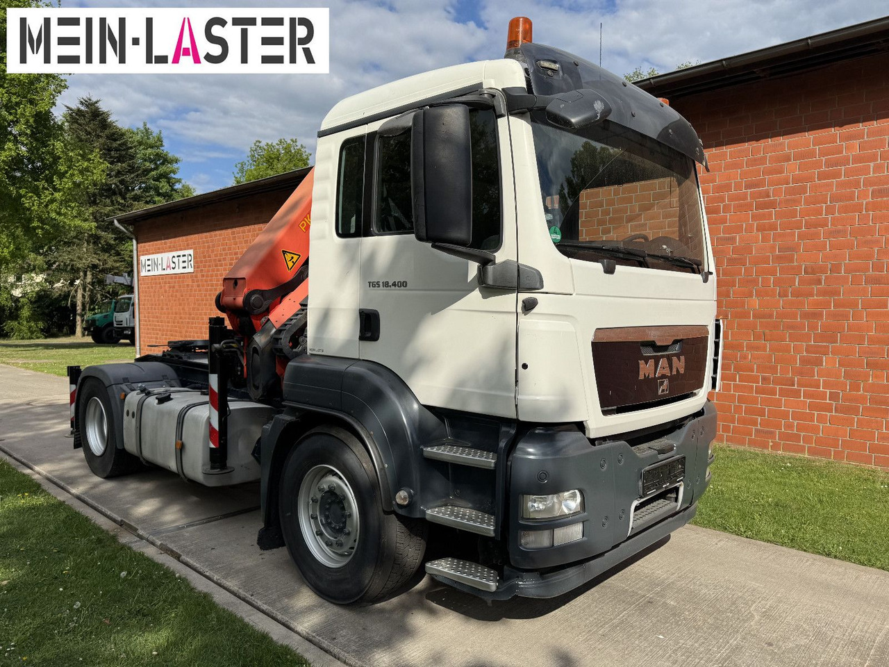 크레인 트럭 MAN TGS 18.400 PK 22002-E 20 m- 5.550kg + 5/6 Steuer : 사진 7