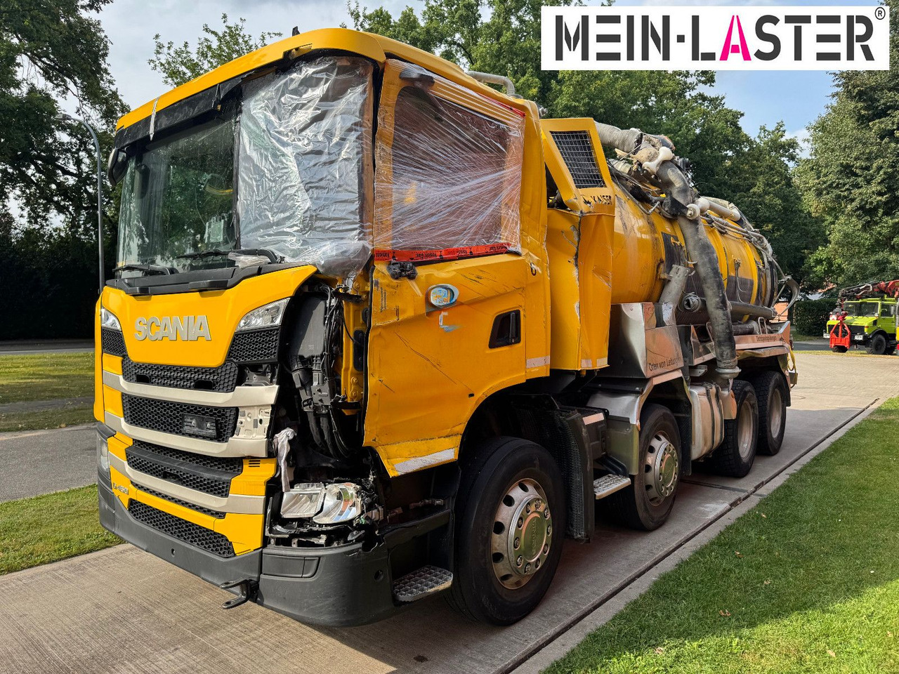 Scania G 450 8x4 Kaiser Twister Komfort V2A Funk - 진공 흡입 트럭 : 사진 2 Scania G 450 8x4 Kaiser Twister Komfort V2A Funk - 진공 흡입 트럭 : 사진 2