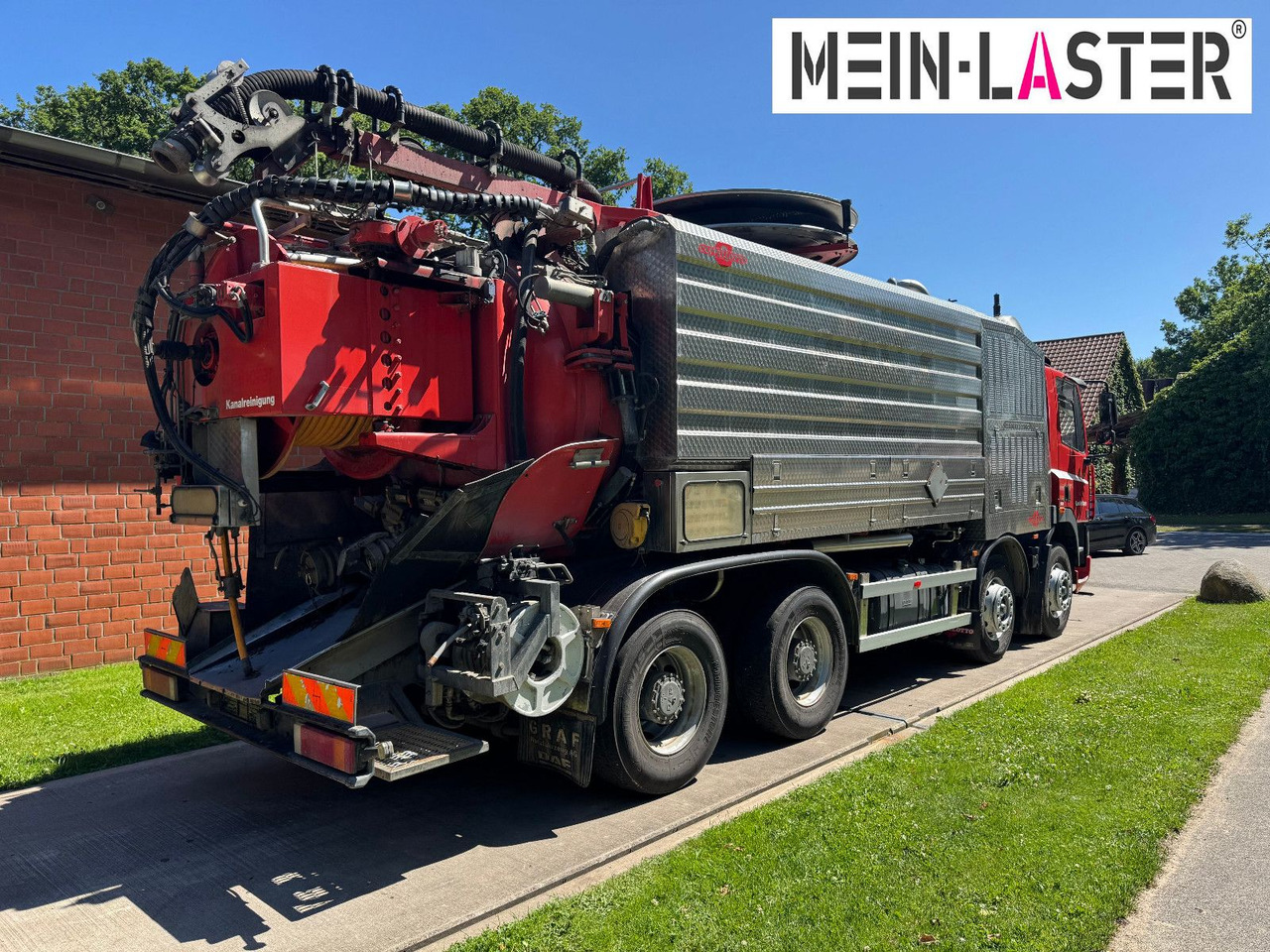 Scania G 450 8x4 Kaiser Twister Komfort V2A Funk - 진공 흡입 트럭 : 사진 4 Scania G 450 8x4 Kaiser Twister Komfort V2A Funk - 진공 흡입 트럭 : 사진 4