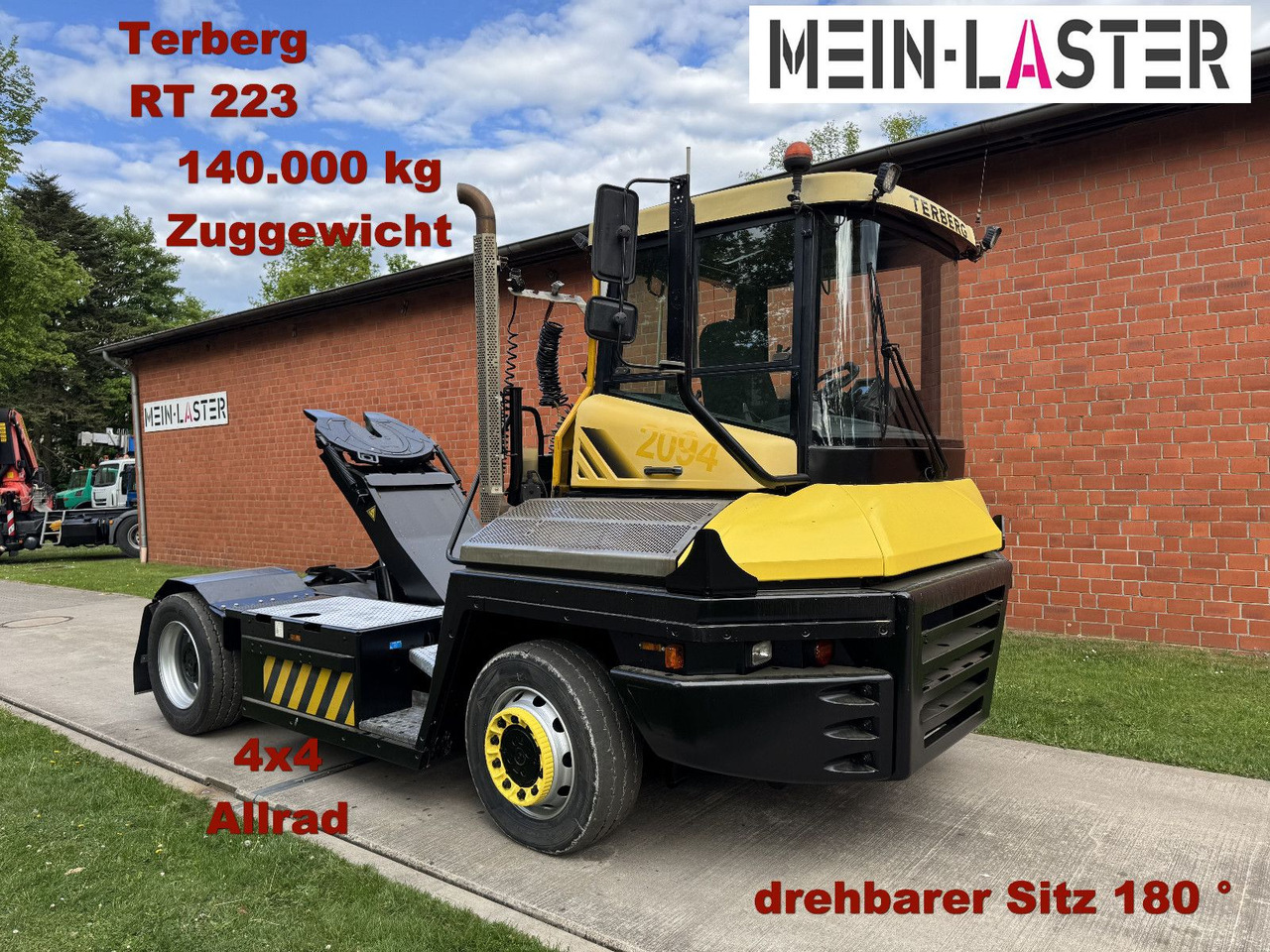 트랙터 유닛 Terberg RORO 4x4  RT 223 Terminal 140.000 kg : 사진 1