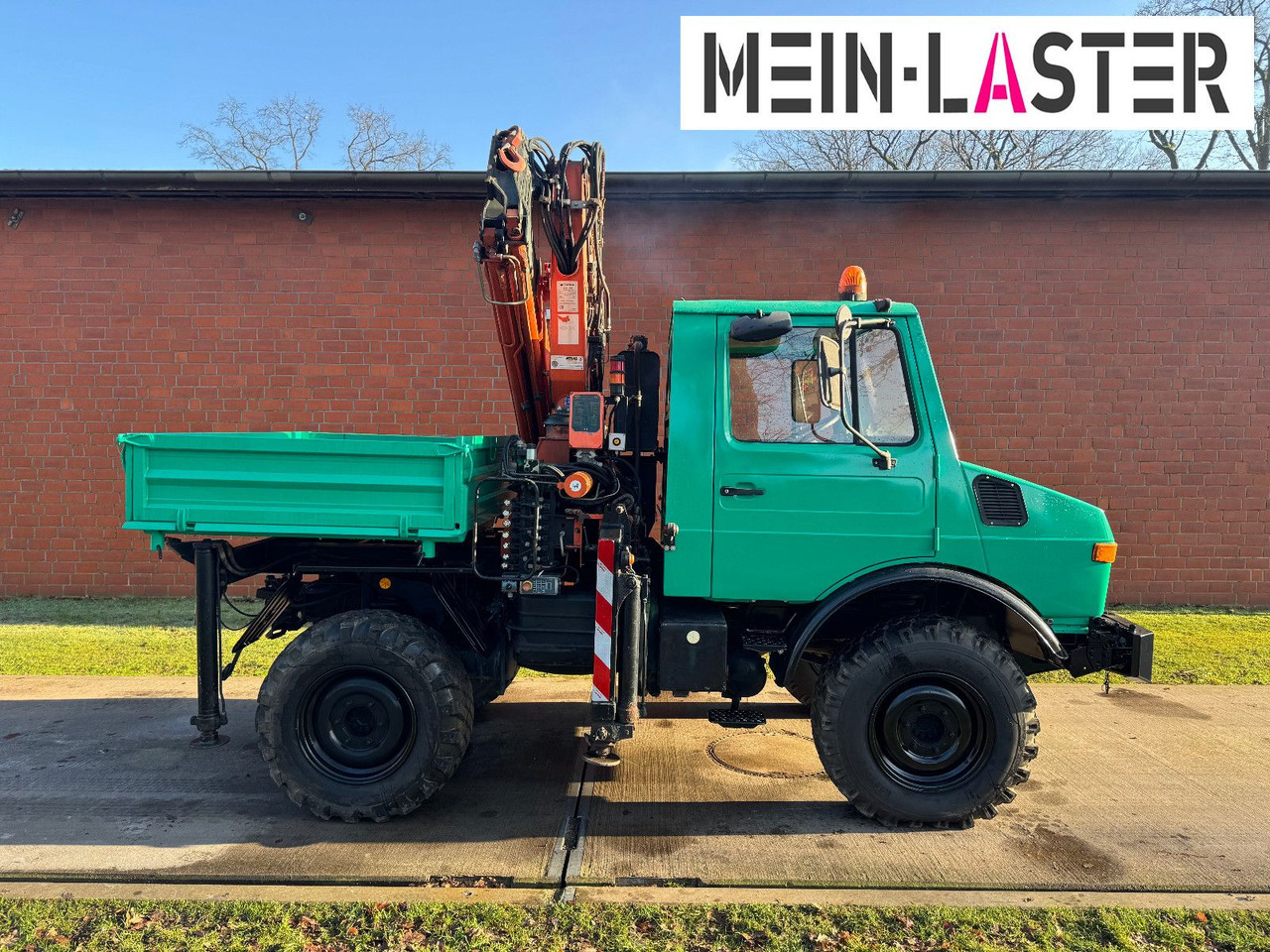 Unimog U 1200 Atlas 75.2 Kran 14 m Funk FB *1. Hand - 크레인 트럭 : 사진 5 Unimog U 1200 Atlas 75.2 Kran 14 m Funk FB *1. Hand - 크레인 트럭 : 사진 5