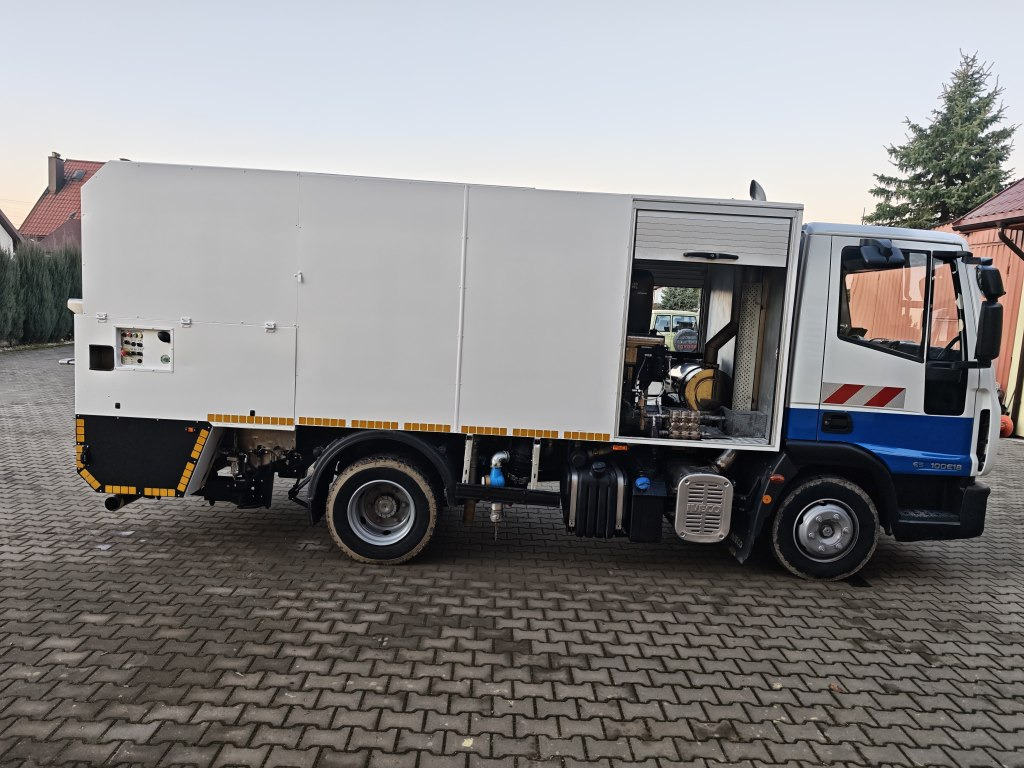 쓰레기차 IVECO Eurocargo + IRIDE BIN WASHER CLEANER RHodέla Containerreiniger : 사진 11 쓰레기차 IVECO Eurocargo + IRIDE BIN WASHER CLEANER RHodέla Containerreiniger : 사진 11