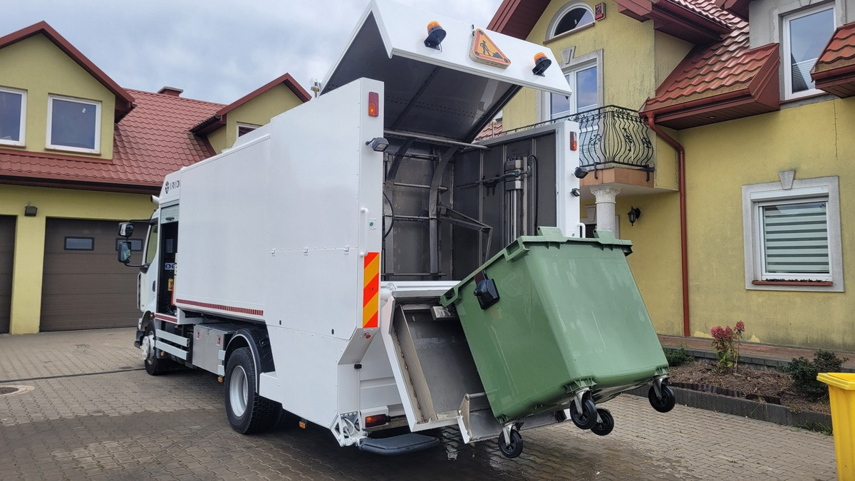 쓰레기차 Renault Midlum CONTAINER WEASHER LAVACASSONETTI MYJKA : 사진 25
