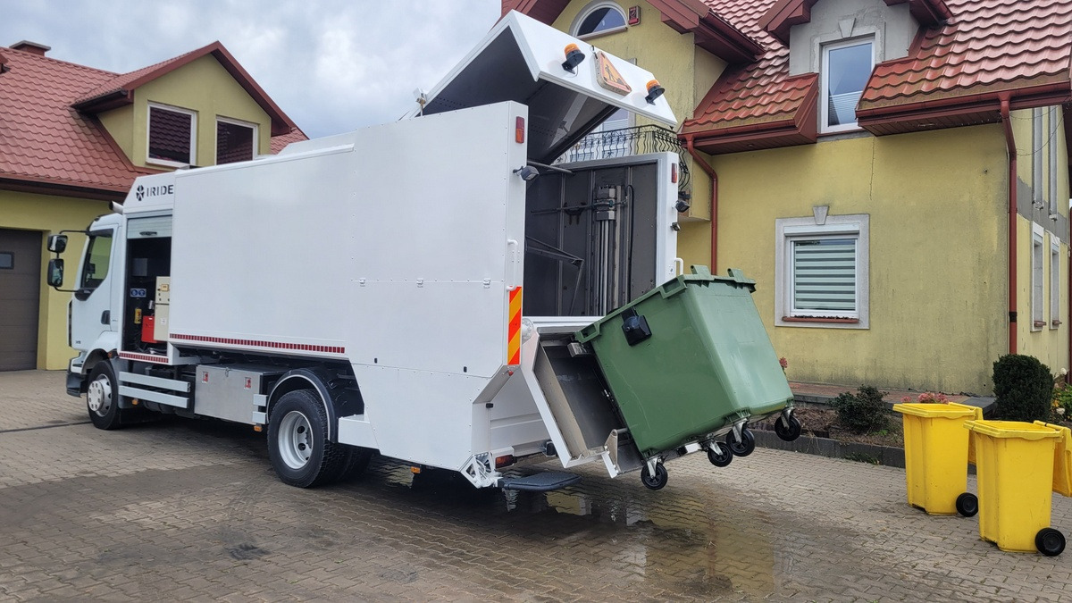 쓰레기차 Renault Midlum CONTAINER WEASHER LAVACASSONETTI MYJKA : 사진 24