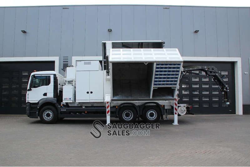 리스 MAN TGS 26.510 6X2-4 MTS DINO 8 SAUGBAGGER MAN TGS 26.510 6X2-4 MTS DINO 8 SAUGBAGGER : 사진 13