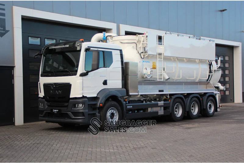 MAN TGS 35.520 8x4 MAN Amphitec Vortex 9000 - 진공 흡입 트럭 : 사진 1 MAN TGS 35.520 8x4 MAN Amphitec Vortex 9000 - 진공 흡입 트럭 : 사진 1
