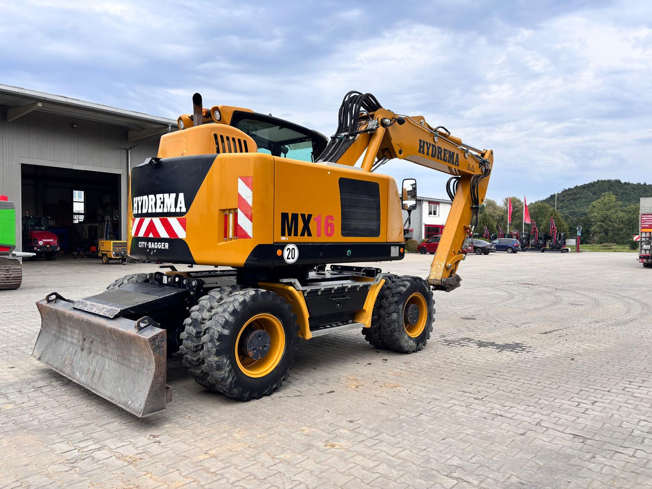 Hydrema MX 16G - 휠 굴삭기 : 사진 3 Hydrema MX 16G - 휠 굴삭기 : 사진 3