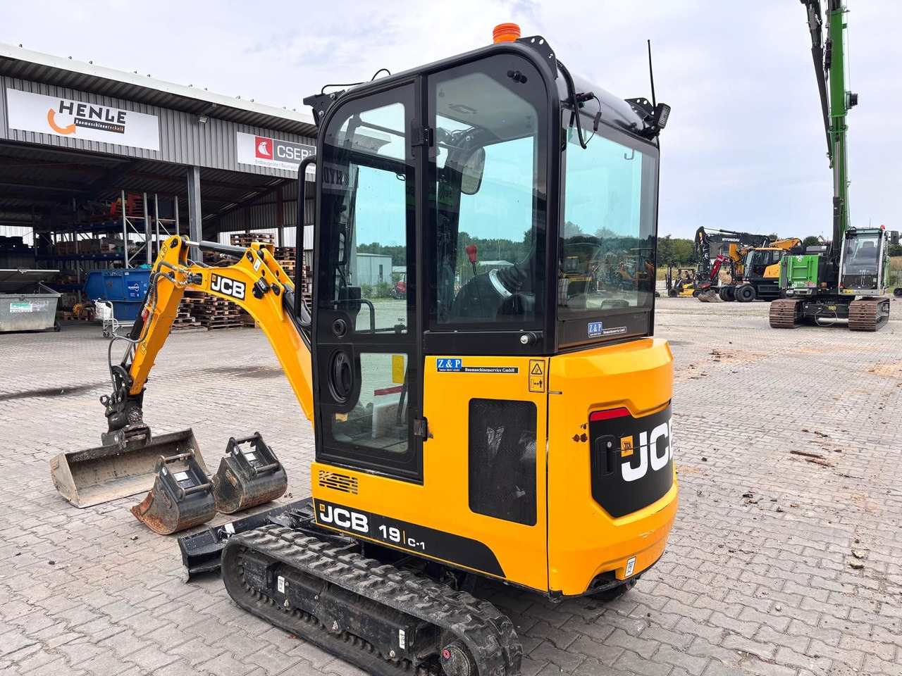 JCB 19C-1 - 미니 굴삭기 : 사진 4 JCB 19C-1 - 미니 굴삭기 : 사진 4