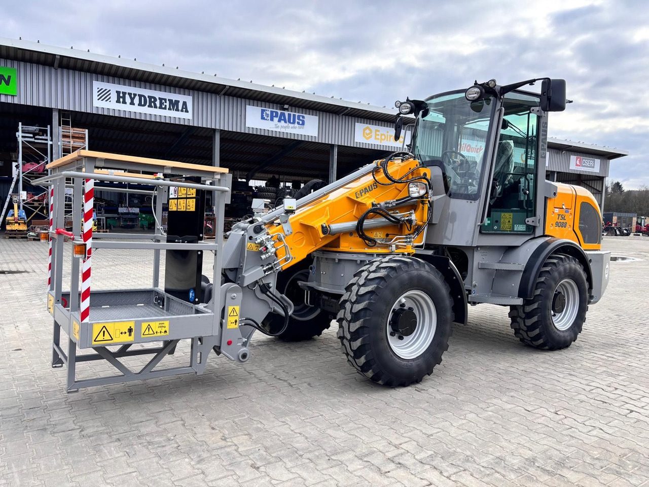 Paus TSL 9088 - 휠 로더 : 사진 1 Paus TSL 9088 - 휠 로더 : 사진 1
