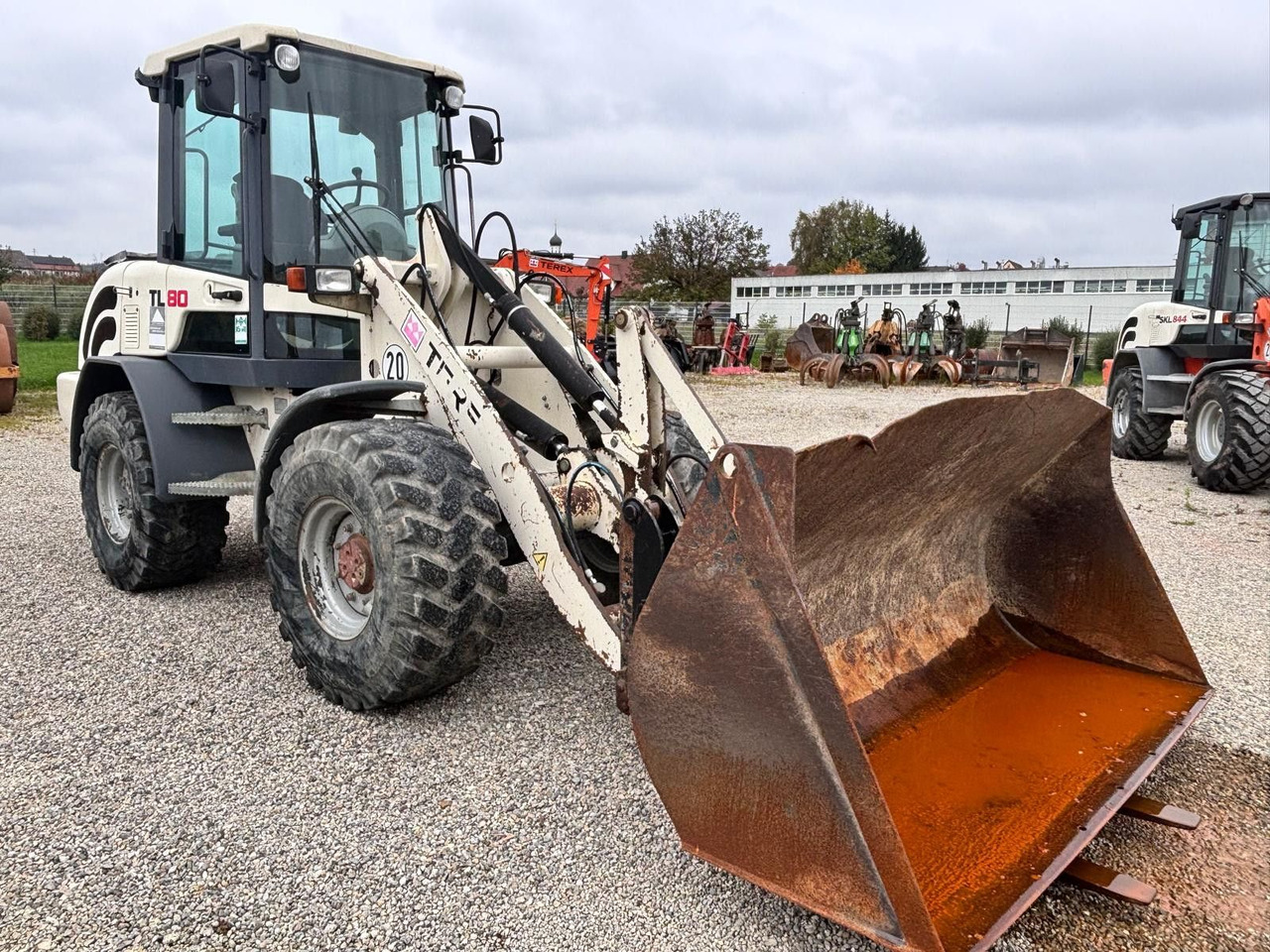 Terex TL 80 - 휠 로더 : 사진 2 Terex TL 80 - 휠 로더 : 사진 2