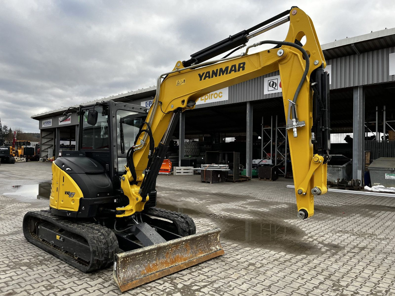 Yanmar VIO 57-6B - 미니 굴삭기 : 사진 2 Yanmar VIO 57-6B - 미니 굴삭기 : 사진 2