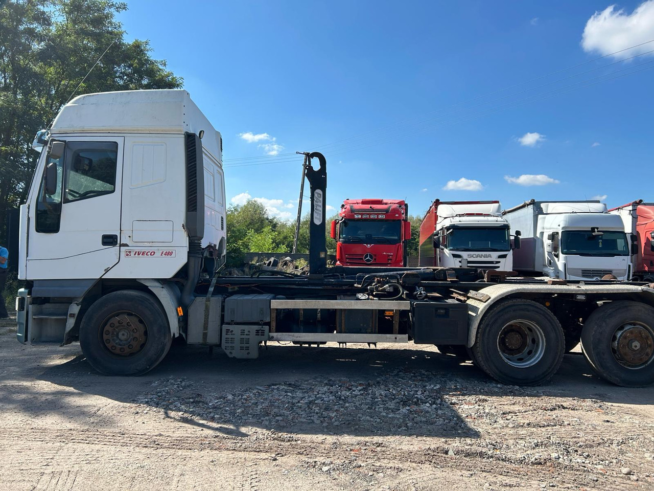 IVECO Eurostar 480 - 후크 리프트 트럭 : 사진 2 IVECO Eurostar 480 - 후크 리프트 트럭 : 사진 2