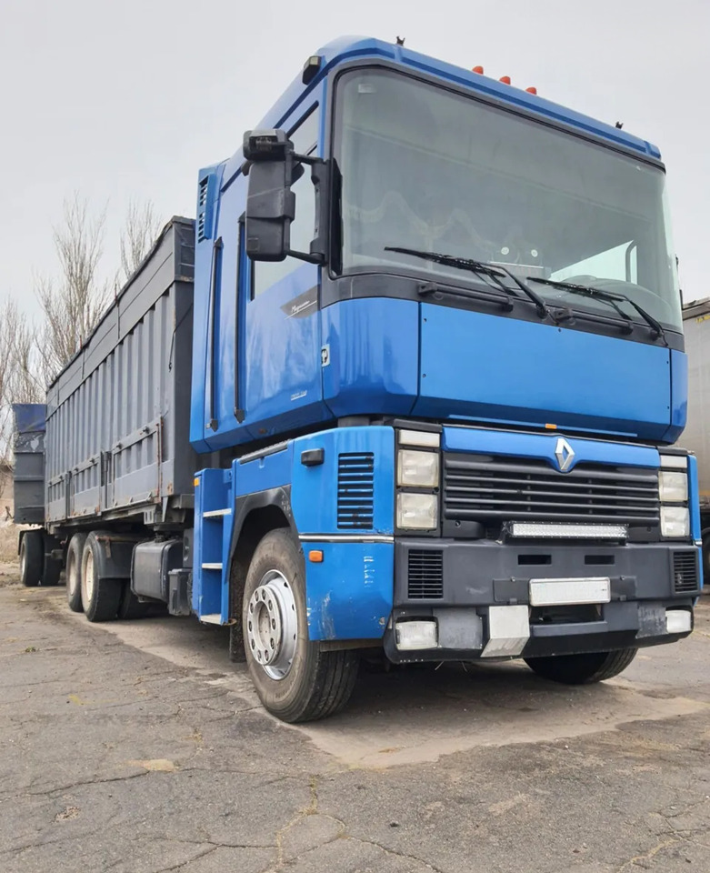 RENAULT Magnum 430 - 드롭사이드/ 플랫베드 트럭 : 사진 1 RENAULT Magnum 430 - 드롭사이드/ 플랫베드 트럭 : 사진 1