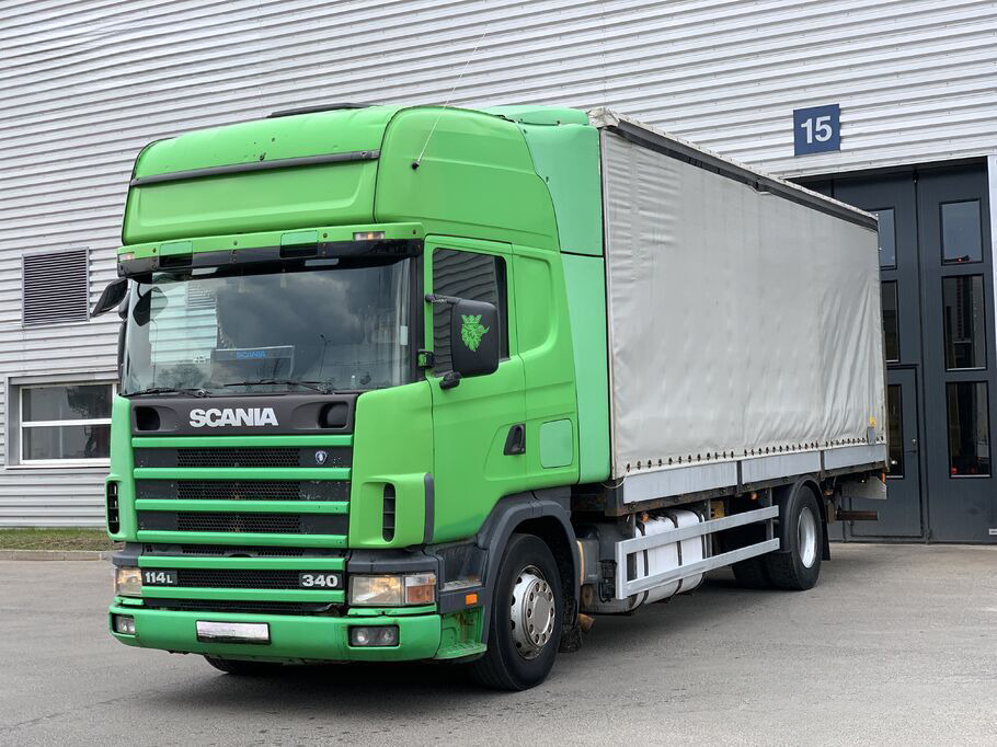 SCANIA 114L 340 - 커튼사이더 트럭 : 사진 3 SCANIA 114L 340 - 커튼사이더 트럭 : 사진 3