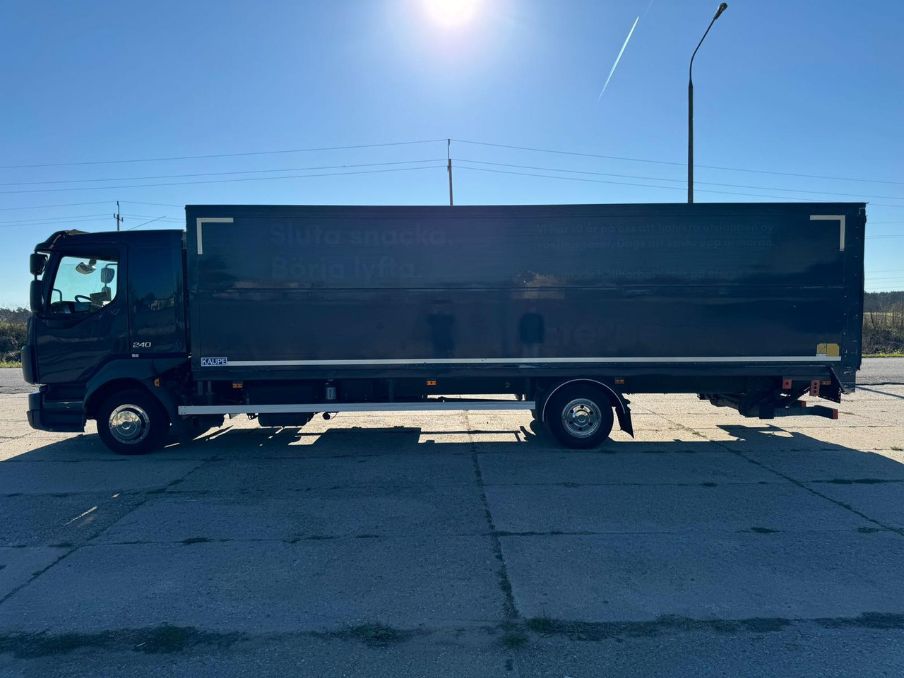 VOLVO FL 240 - 박스 트럭 : 사진 5 VOLVO FL 240 - 박스 트럭 : 사진 5