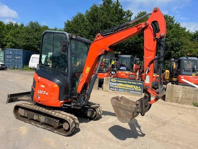 Kubota U 27-4 - 미니 굴삭기 : 사진 4 Kubota U 27-4 - 미니 굴삭기 : 사진 4