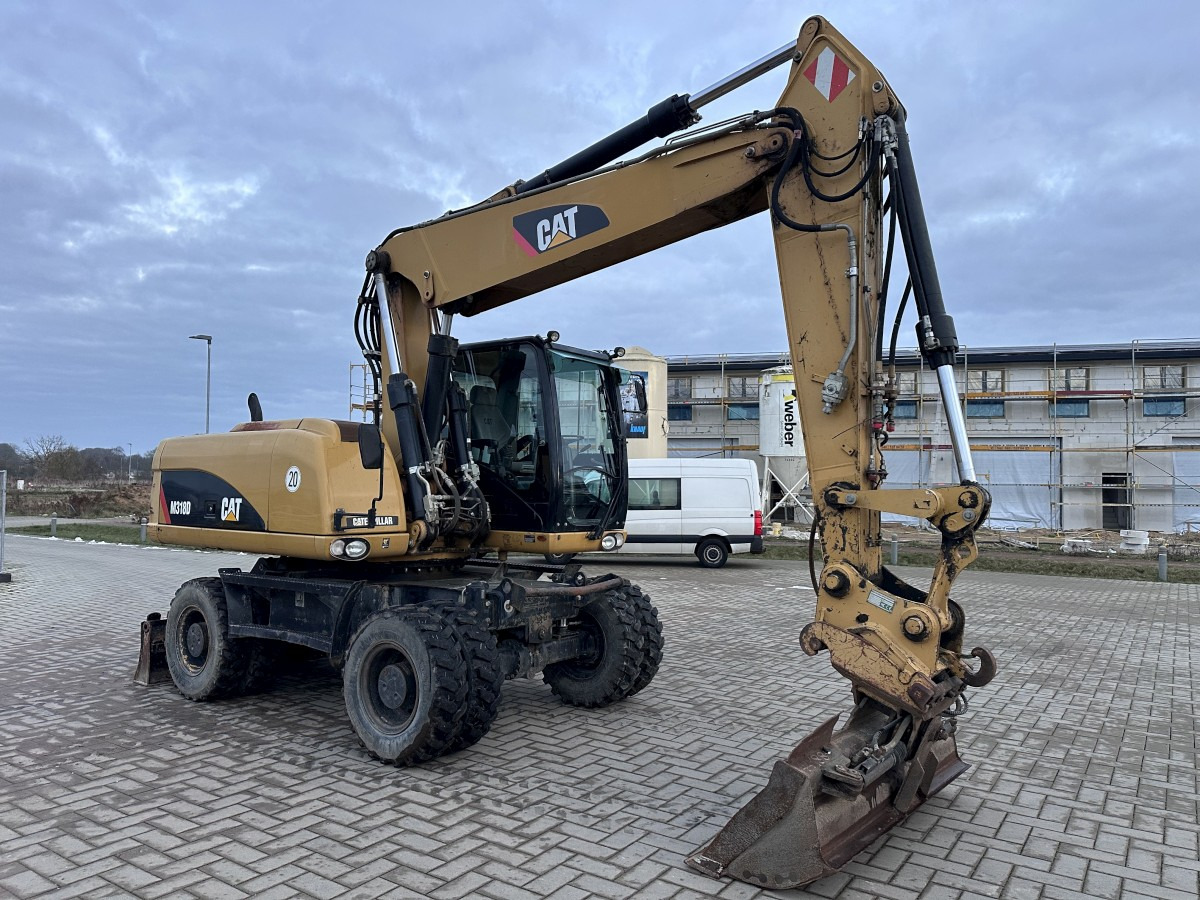 CATERPILLAR M 318 D full Hydr. Top Zustand German machine ! - 휠 굴삭기 : 사진 5 CATERPILLAR M 318 D full Hydr. Top Zustand German machine ! - 휠 굴삭기 : 사진 5