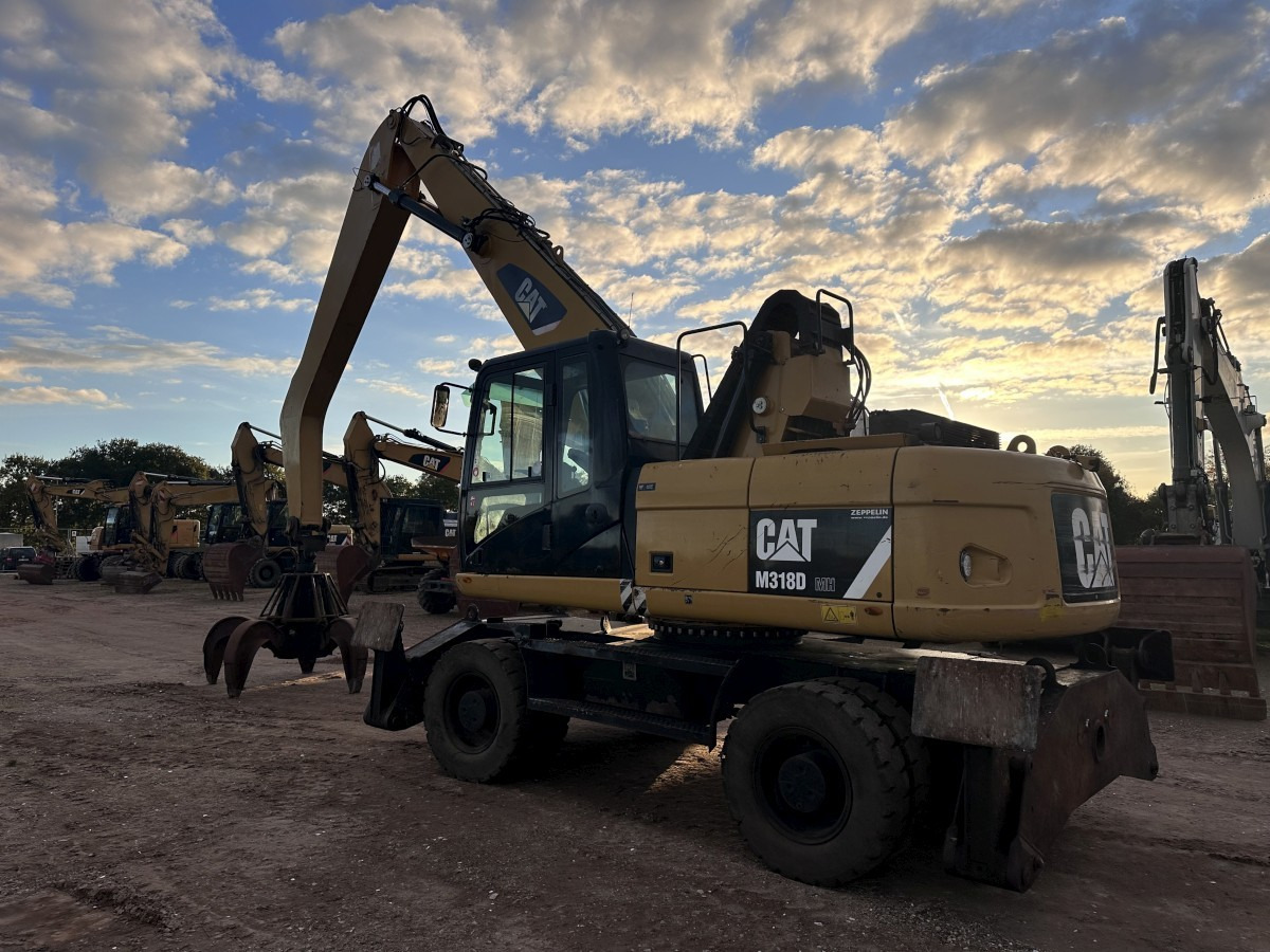 CATERPILLAR M 318 MH mit Greifer Kein 3022 3026 320 322 - 폐기물/ 산업 처리기 : 사진 4 CATERPILLAR M 318 MH mit Greifer Kein 3022 3026 320 322 - 폐기물/ 산업 처리기 : 사진 4