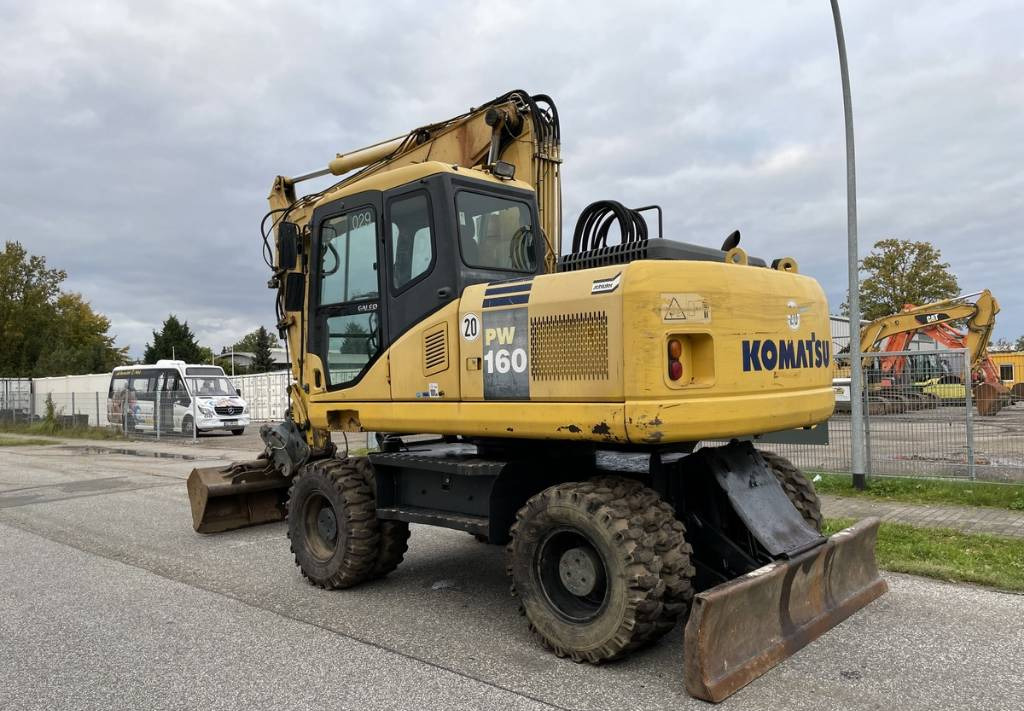 Komatsu PW 160 ES-7K Clima German machine! - 휠 굴삭기 : 사진 3 Komatsu PW 160 ES-7K Clima German machine! - 휠 굴삭기 : 사진 3