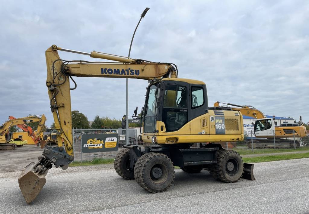 Komatsu PW 160 ES-7K Clima German machine! - 휠 굴삭기 : 사진 5 Komatsu PW 160 ES-7K Clima German machine! - 휠 굴삭기 : 사진 5