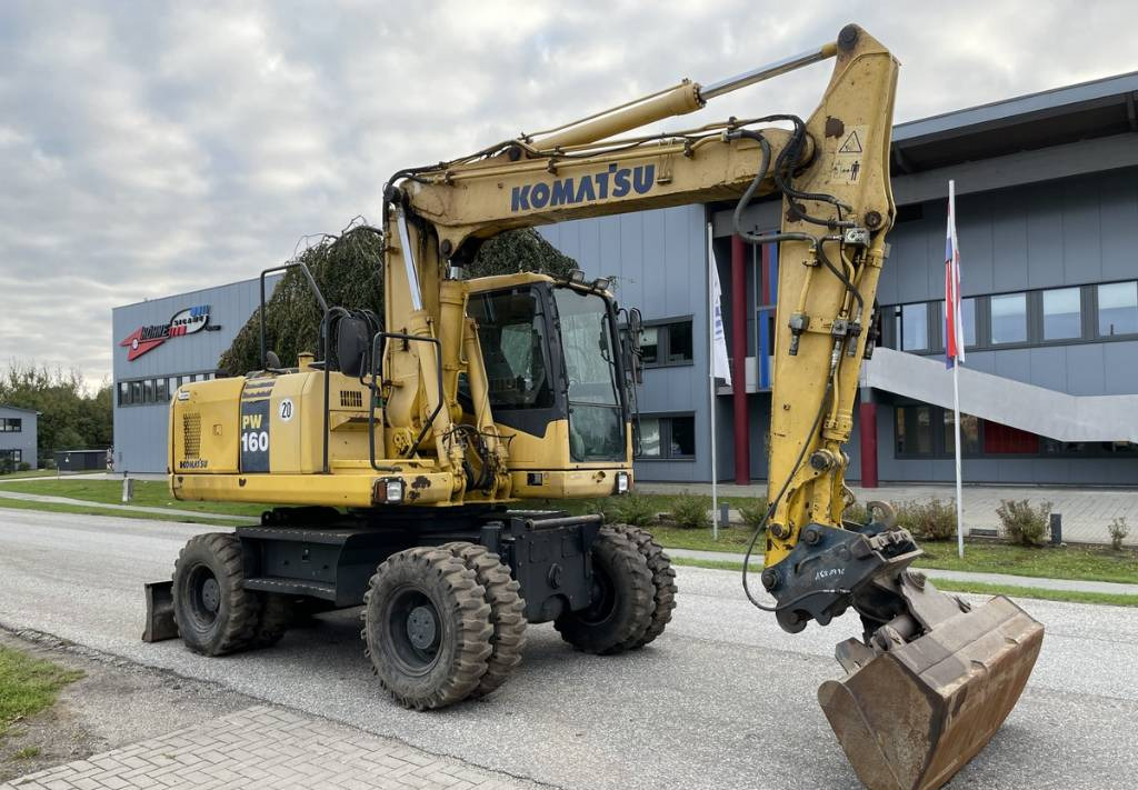 Komatsu PW 160 ES-7K Clima German machine! - 휠 굴삭기 : 사진 2 Komatsu PW 160 ES-7K Clima German machine! - 휠 굴삭기 : 사진 2