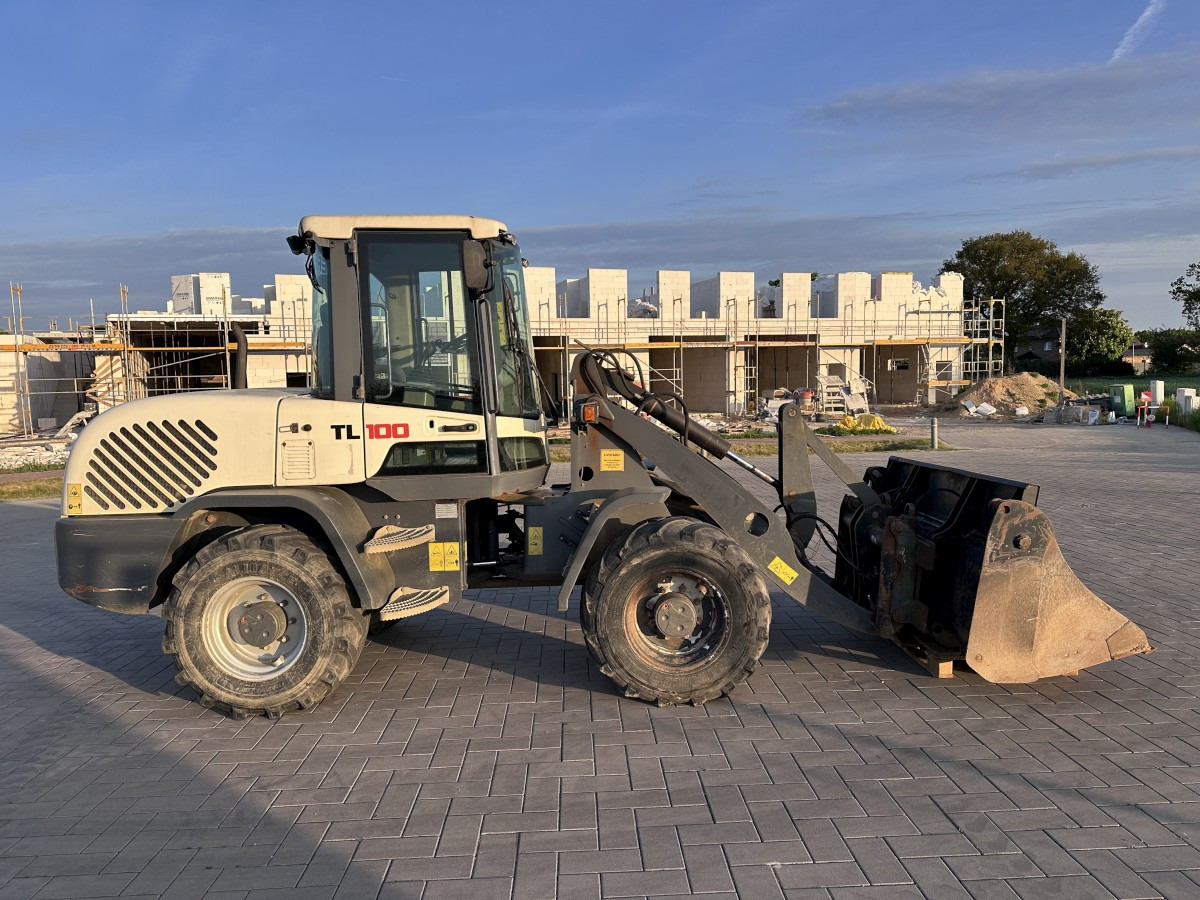 TEREX TL 100 - 30 Km/h Schaufel + Palettengabel Top ! - 휠 로더 : 사진 2 TEREX TL 100 - 30 Km/h Schaufel + Palettengabel Top ! - 휠 로더 : 사진 2