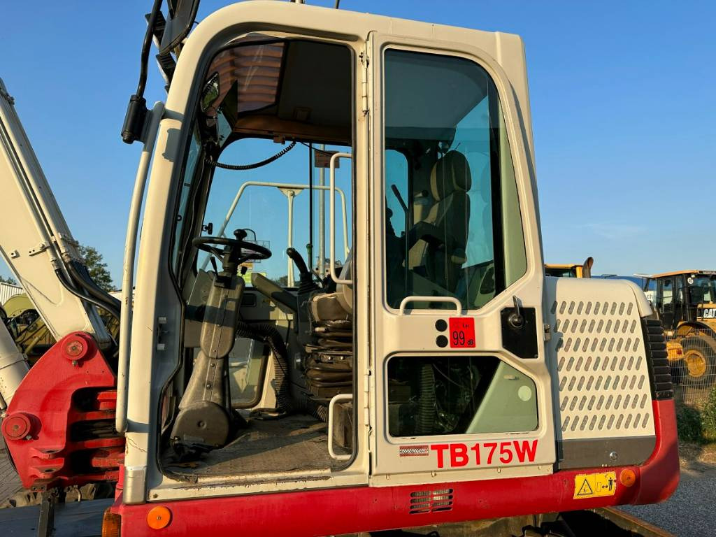 휠 굴삭기 Takeuchi TB 175 W 8,7 ton. Klima Turbo 77 PS : 사진 7