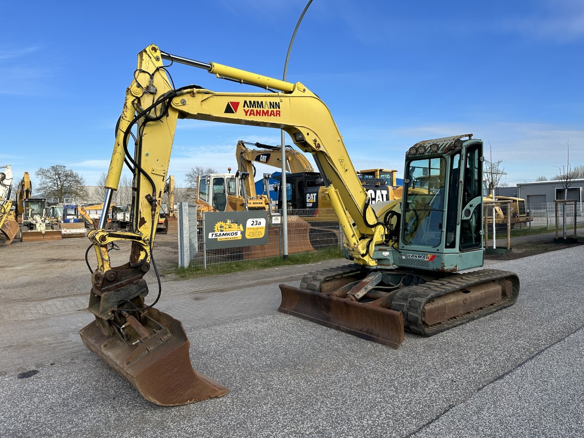 YANMAR Vio 75 Top Zustand German machine ! ! ! - 미니 굴삭기 : 사진 5 YANMAR Vio 75 Top Zustand German machine ! ! ! - 미니 굴삭기 : 사진 5
