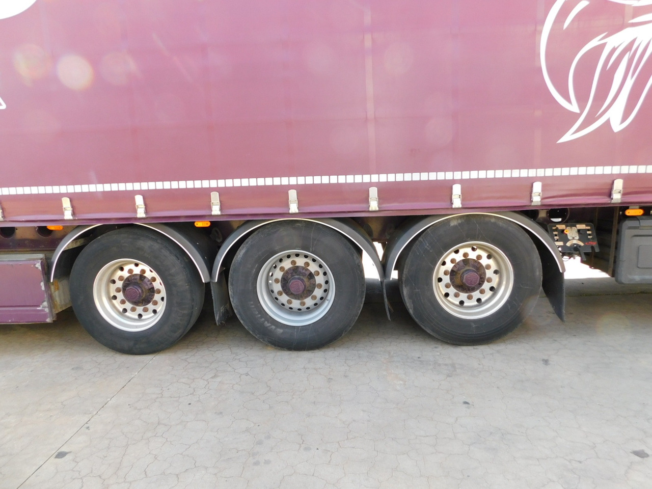 Fliegl Sds 390 - 커튼사이더 세미 트레일러 : 사진 5 Fliegl Sds 390 - 커튼사이더 세미 트레일러 : 사진 5