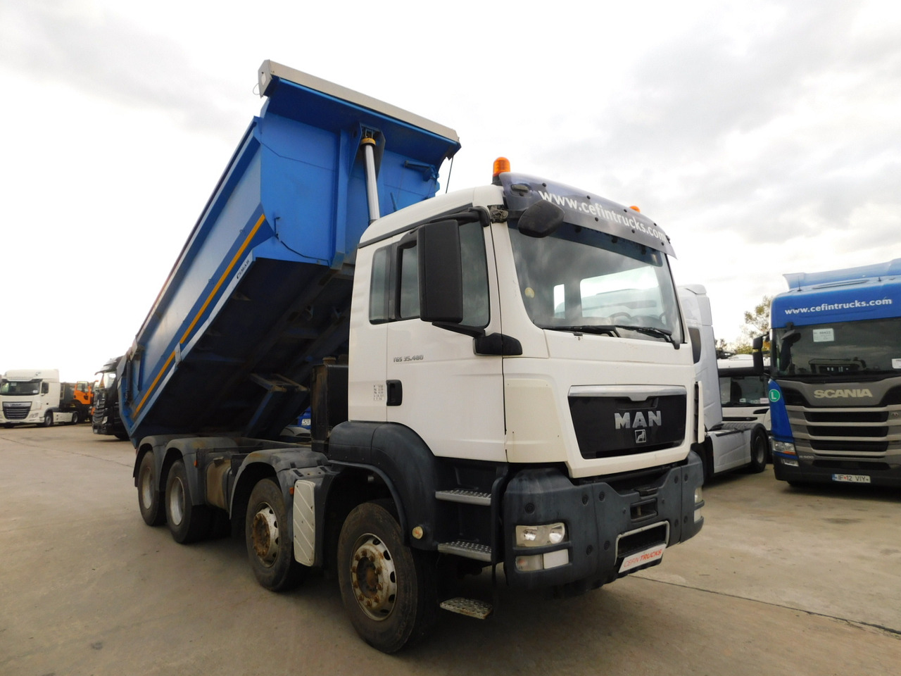 Man Tgs 35480 - 덤프트럭 : 사진 2 Man Tgs 35480 - 덤프트럭 : 사진 2