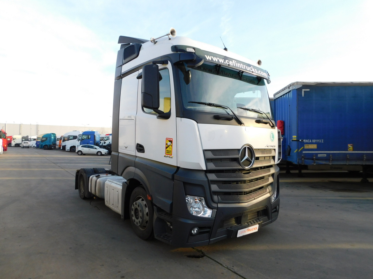 Mercedes Actros - 트랙터 유닛 : 사진 2 Mercedes Actros - 트랙터 유닛 : 사진 2
