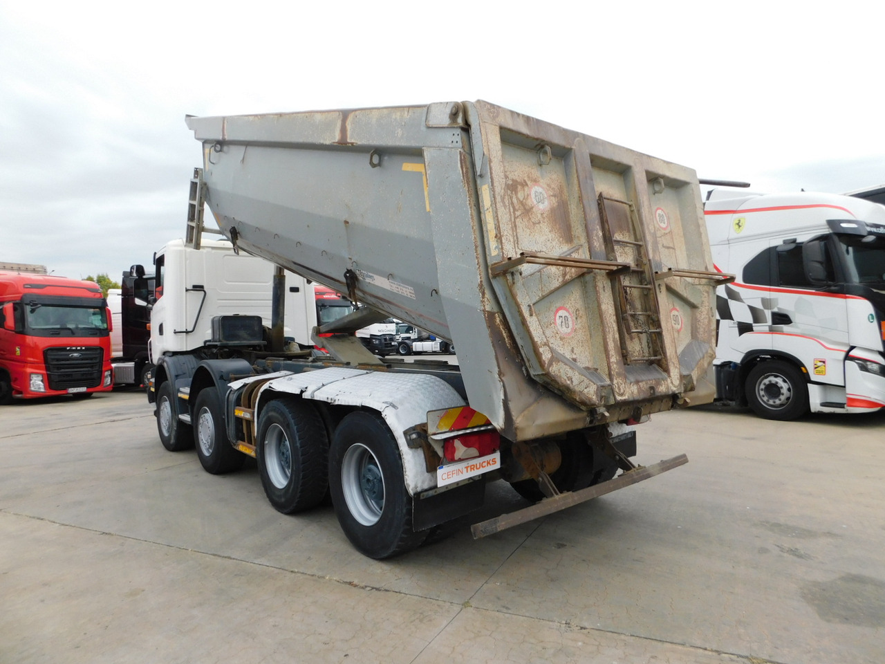 Scania G420 - 덤프트럭 : 사진 4 Scania G420 - 덤프트럭 : 사진 4