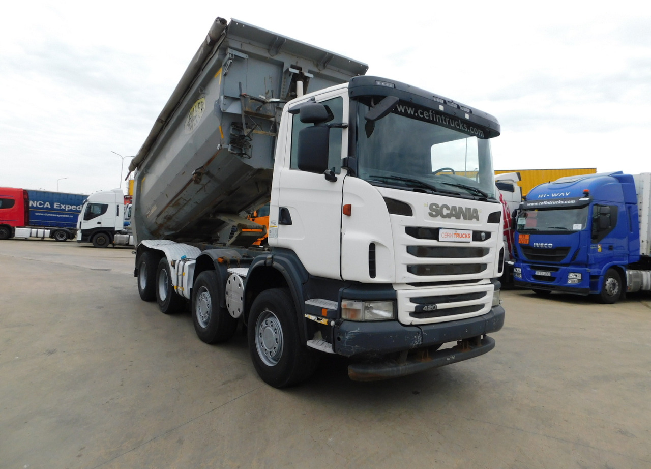 Scania G420 - 덤프트럭 : 사진 2 Scania G420 - 덤프트럭 : 사진 2
