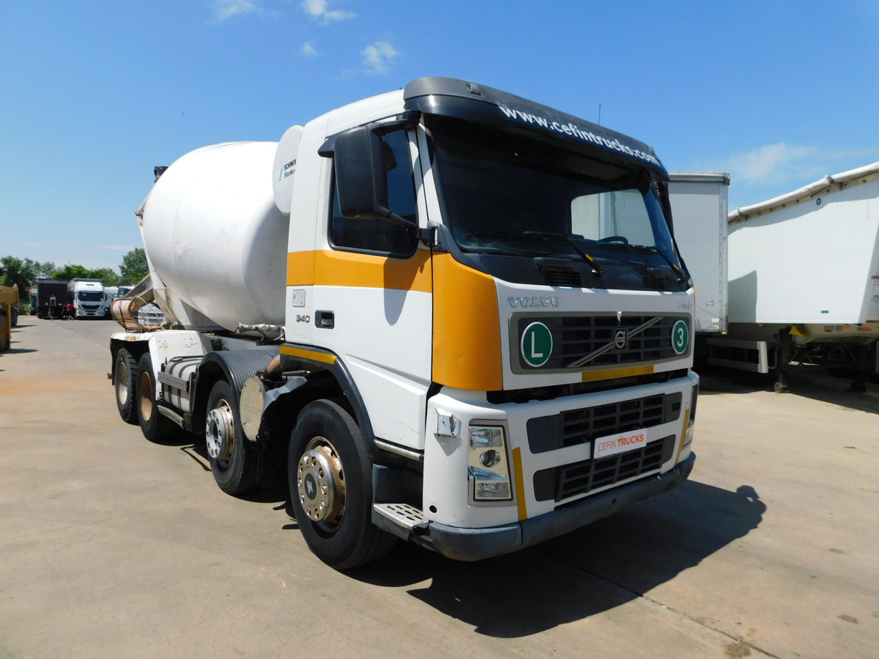 Volvo Fm9 340 mixer - 콘크리트 믹서 트럭 : 사진 2 Volvo Fm9 340 mixer - 콘크리트 믹서 트럭 : 사진 2