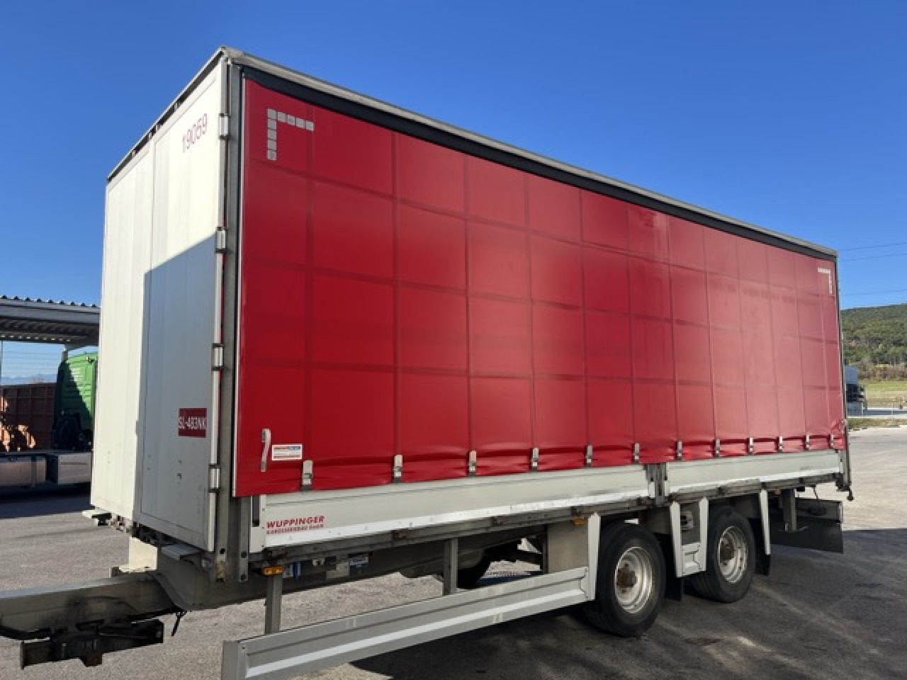 커튼사이더 트럭 MAN TGM 18.320 4x2 BL Durchladbar - mit Tandemhänger : 사진 10