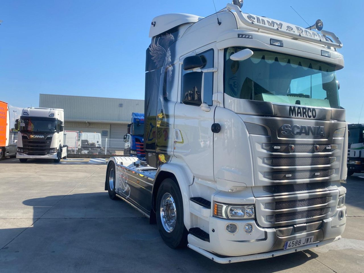 Scania R 580 - 트랙터 유닛 : 사진 5 Scania R 580 - 트랙터 유닛 : 사진 5