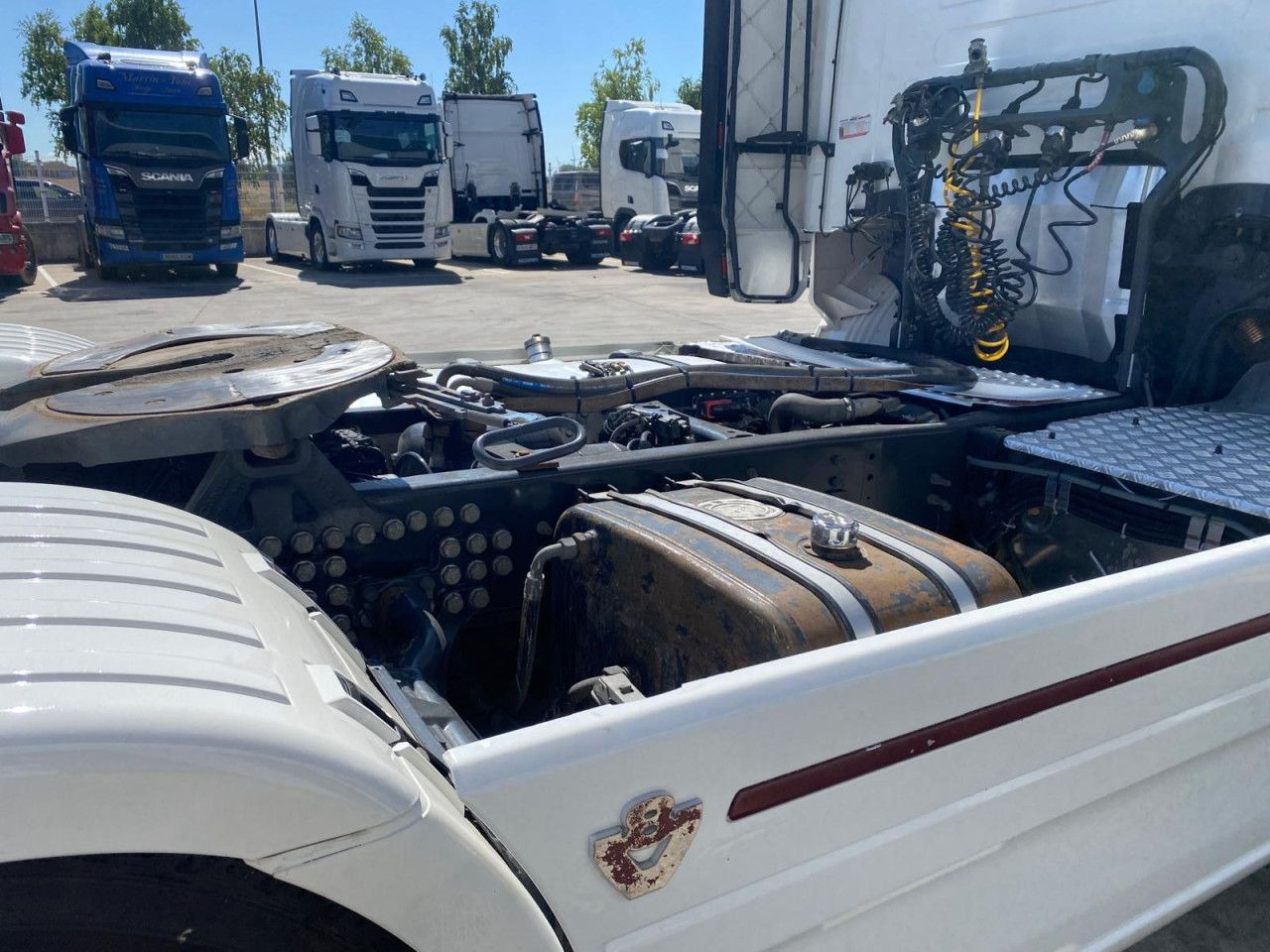 Scania R 580 - 트랙터 유닛 : 사진 4 Scania R 580 - 트랙터 유닛 : 사진 4