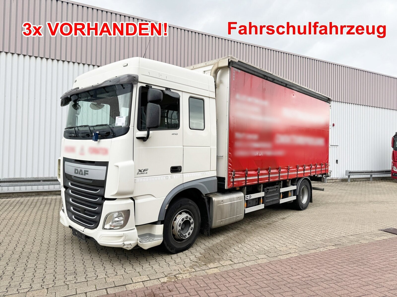 DAF XF 410 FA 4x2 XF 410 FA 4x2, Fahrschule, 2x AHK, 6 Sitze - 드롭사이드/ 플랫베드 트럭 : 사진 1 DAF XF 410 FA 4x2 XF 410 FA 4x2, Fahrschule, 2x AHK, 6 Sitze - 드롭사이드/ 플랫베드 트럭 : 사진 1