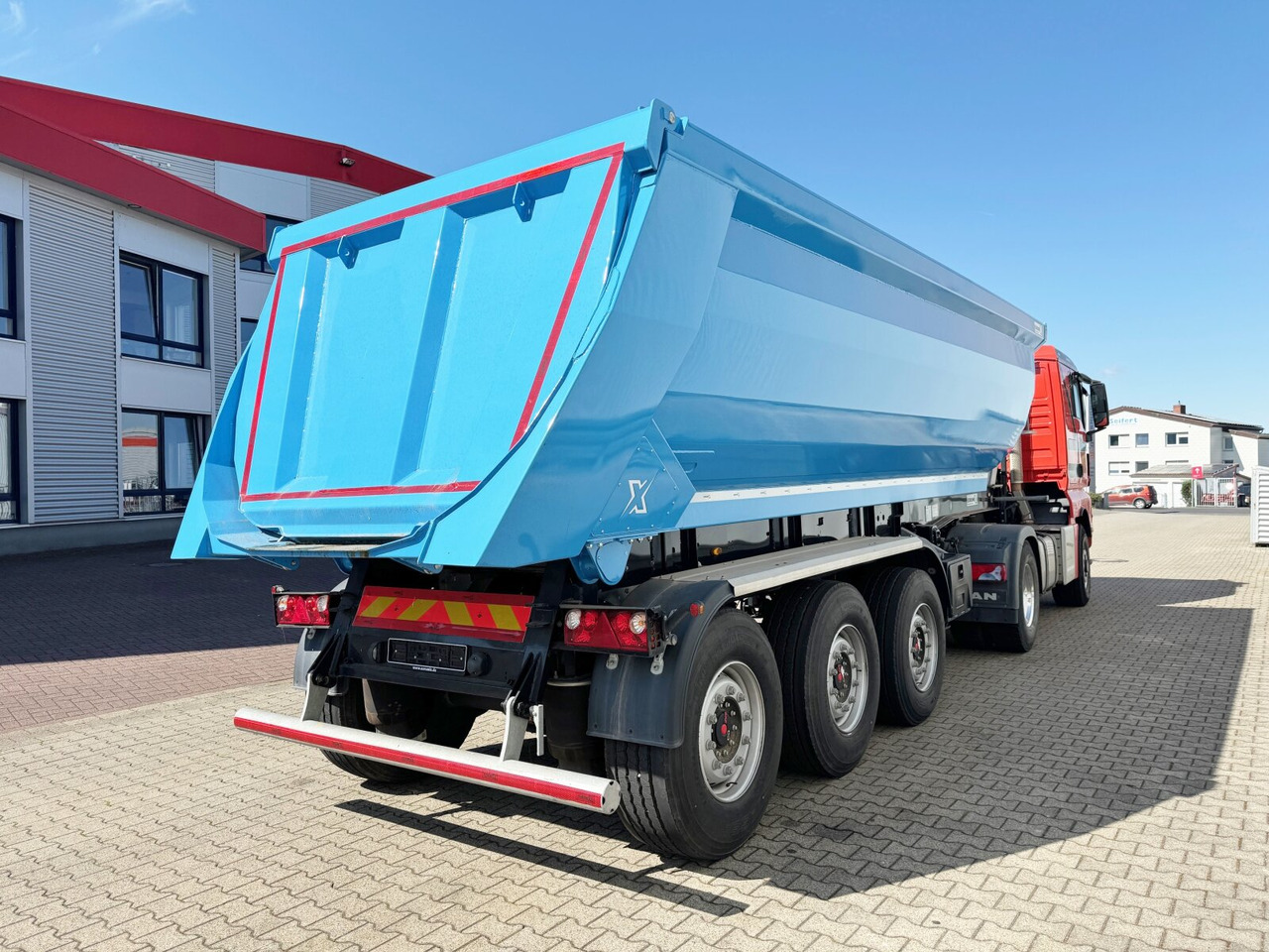 신규 세미 트레일러 Euro ATM 27 Euro ATM 27, HARDOX Stahlmulde ca. 27m³, Liftachse : 사진 9
