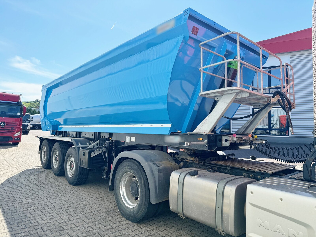 신규 세미 트레일러 Euro ATM 27 Euro ATM 27, HARDOX Stahlmulde ca. 27m³, Liftachse : 사진 10