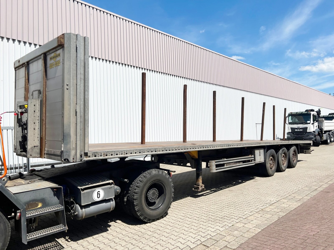 Humbaur HSA 2006 HSA 2006, Verzinkt - 드롭사이드/ 플랫베드 세미 트레일러 : 사진 1 Humbaur HSA 2006 HSA 2006, Verzinkt - 드롭사이드/ 플랫베드 세미 트레일러 : 사진 1